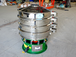 1-5層篩網，可一次性獲得2-6種不同粒徑的物料