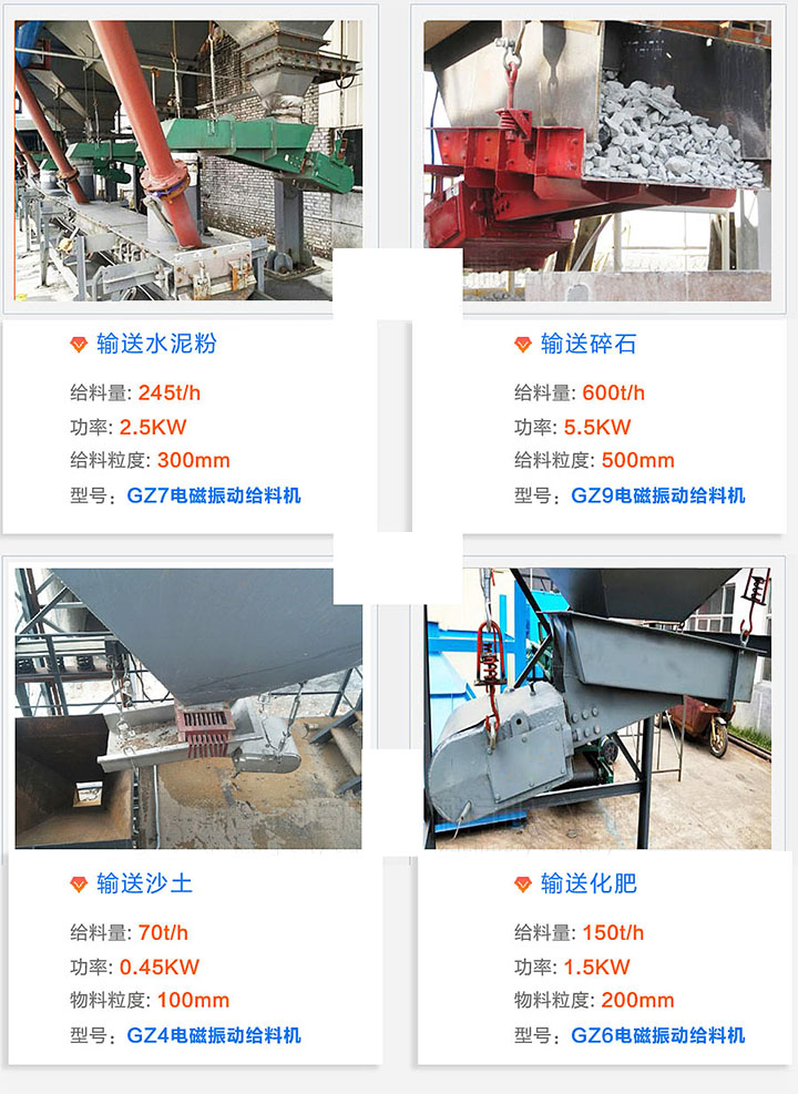 電磁振動給料機(jī)使用現(xiàn)場圖